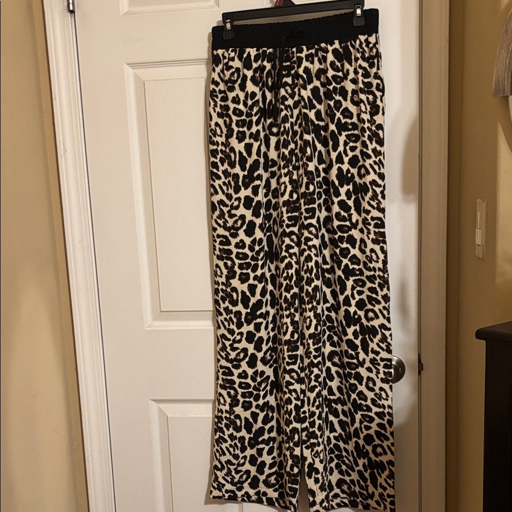Leopard Print Women's Pants